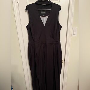 Wildfang V Neck Black Jumpsuit